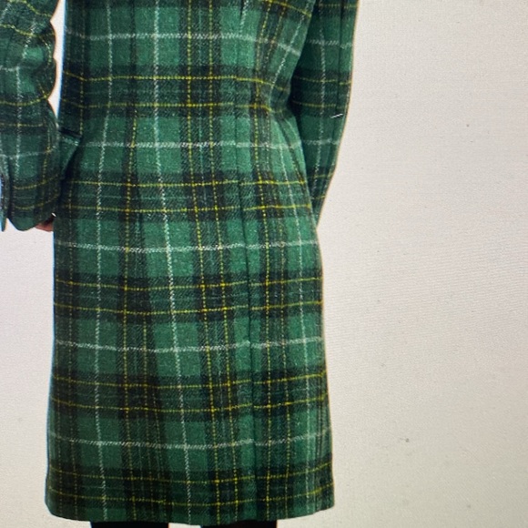 BANANA REPUBLIC Harris Tweed Tailored Coat Pure Wool - Picture 7 of 14